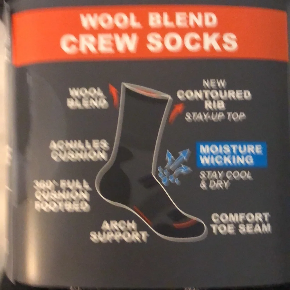 WEATHERPROOF VINTAGE  OUTDOOR CREW SOCKS